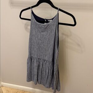 BP Blue Heathered Tank Top